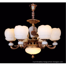 Modern zinc alloy candle crystal chandelier light for hotel project home decoration